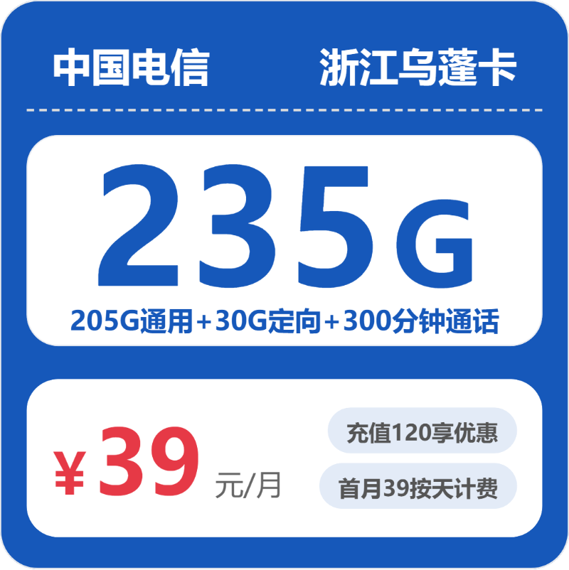 浙江什么套餐最便宜？2026年03月21日浙江移动、广电、电信、联通最适合大流量需求的卡推荐